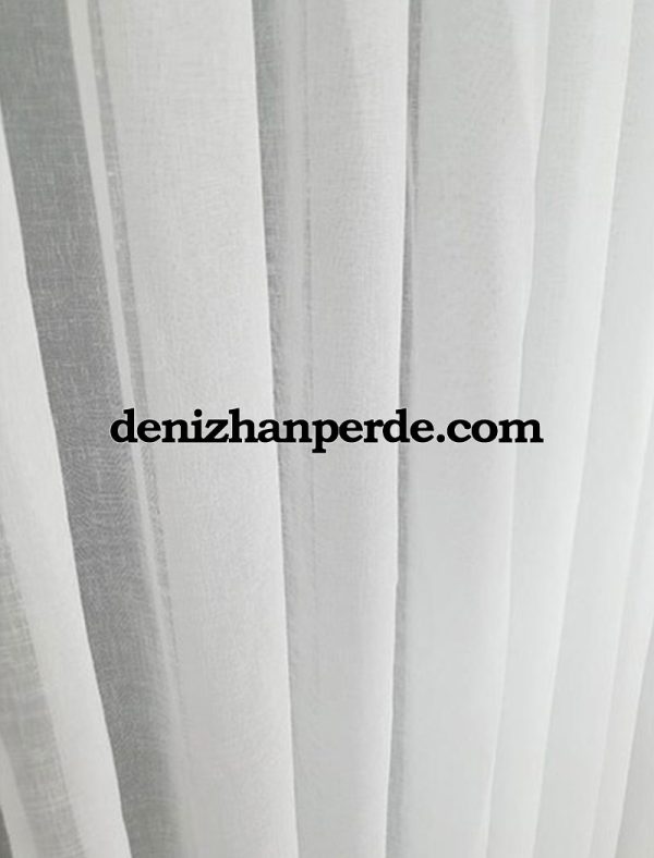 Alternative view of Foldet Keten Tül Perde